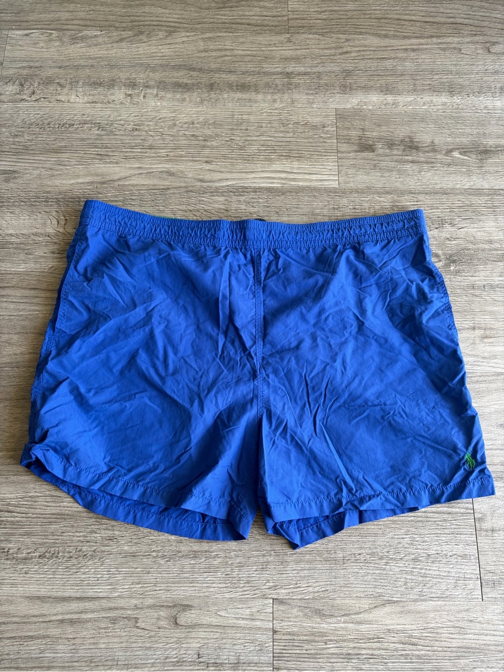 90s polo Ralph Lauren Blue Swim Trunks - Lightweight Performance